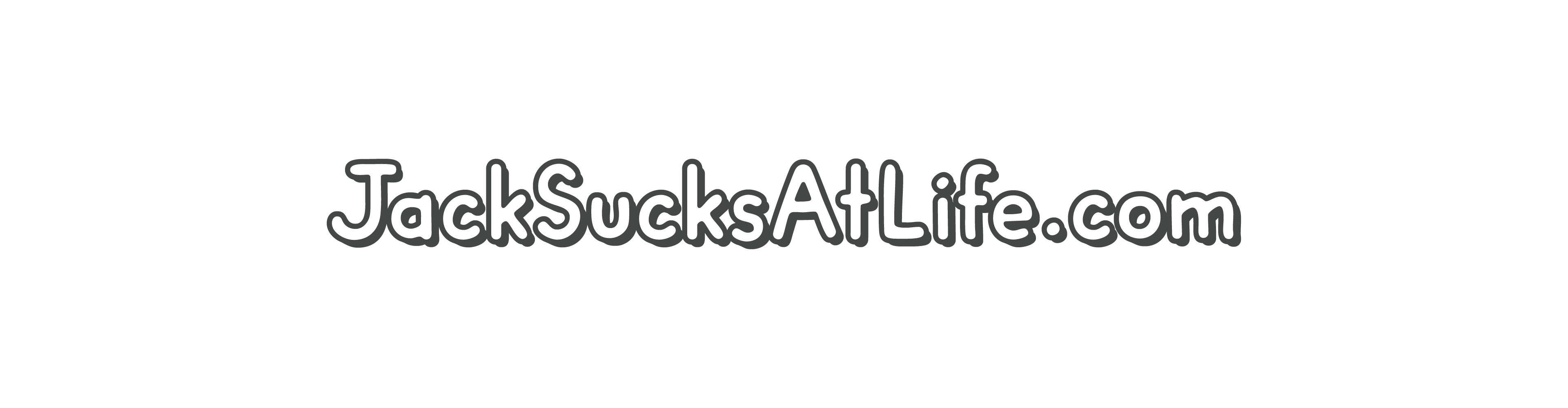 JackSucksAtLife.com Logo